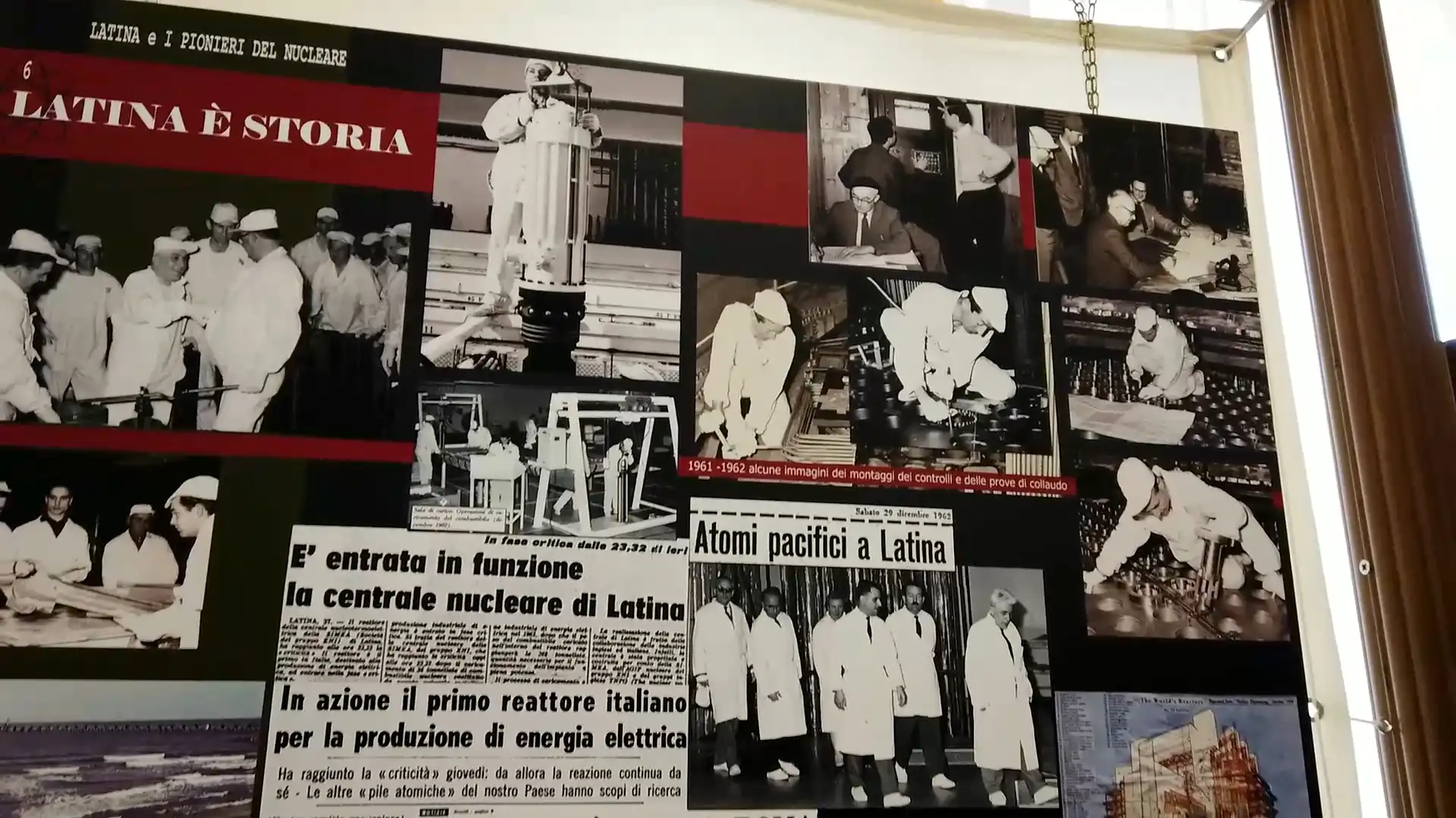 Mostra I PIONIERI DEL NUCLEARE DI LATINA